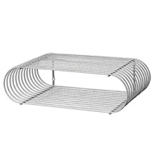AYTM - CURVA shelf, 40 cm - Silver