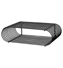 AYTM - CURVA shelf, 40 cm - Black