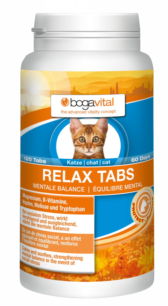BogaVital - Cat Relax Tabs 120 tabs - (UBO0328)