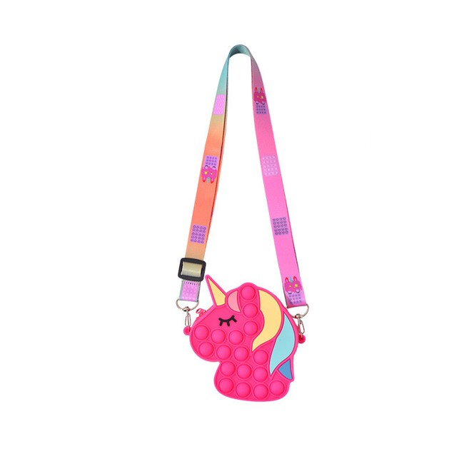 Tinka - Pop It Mini Bag - Unicorn (Rosa)