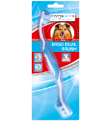 Bogadent - BLAND 4 FOR 119 - Ergo Dual brush hund 1stk