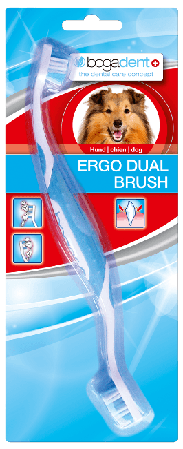 Bogadent - Ergo Dual brush dog 1pc - (UBO0711)