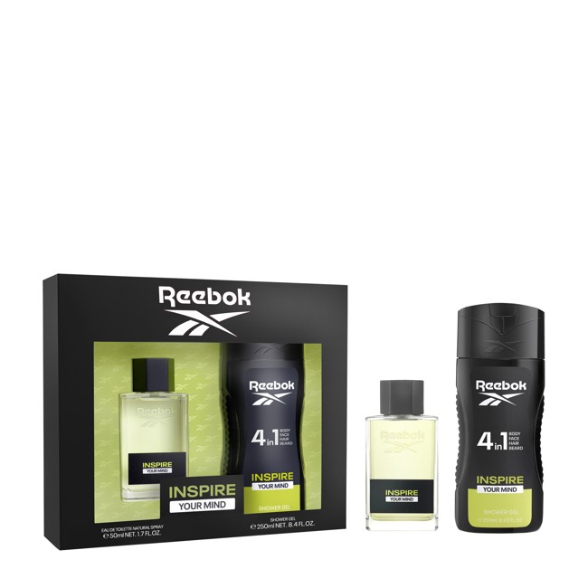 Reebok - Inspire Your Mind EDT 50 ml + Shower Gel 250 ml - Gavesæt