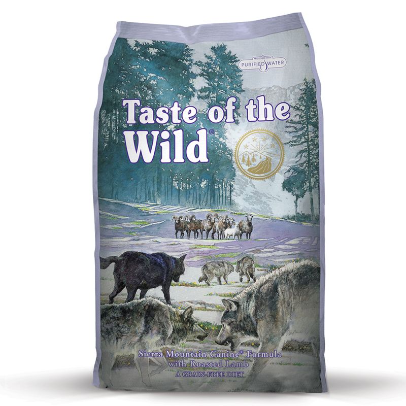 Taste of the Wild - Sierra mountain w. lamb 12,2 kg. - (120512) - Kjæledyr og utstyr