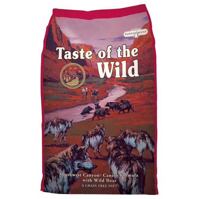 Taste of the Wild - Southwest canyon w. wild boar 12,2 kg. - (120912)