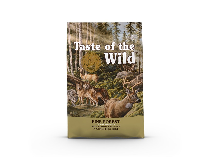 Taste of the Wild  - Pine Forest w. vension and legumes 12,2 kg.- (121112)