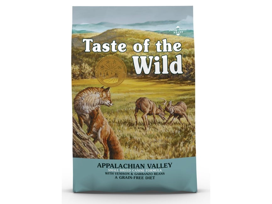 Taste of the Wild  - Appalachian Valley med hjort og lam til små hunderacer - Hundefoder -  5,6 kg ( obs bedst før 2/12 -2024)