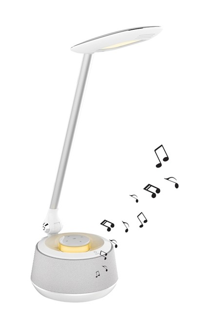 Lexibook - Bluetooth Speaker LED Desk Lamp (BTL030)