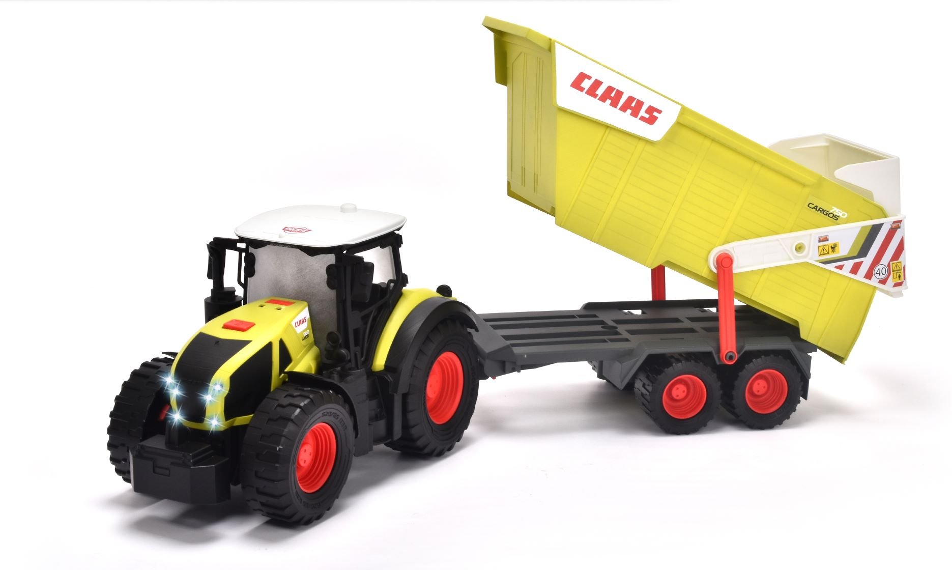 Dickie Toys - CLAAS Farm Tractor&Trailer (203739004) - Leker