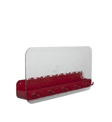 Hübsch - Shack Shelf Textured/Red