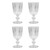 Nicolas Vahé - Set of 4 - Groove Wine glasses - Clear (162680011) thumbnail-1