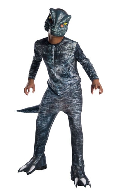 Rubies - Jurassic World - Velociraptor Blue Kostume (104 cm)