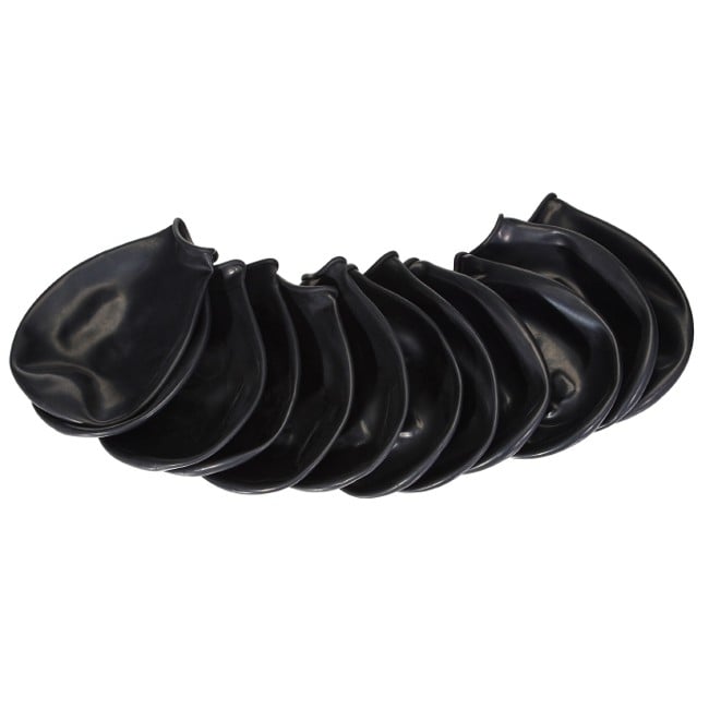 Pawz - Dog shoe L 10.2cm black 12 pcs - (278097)