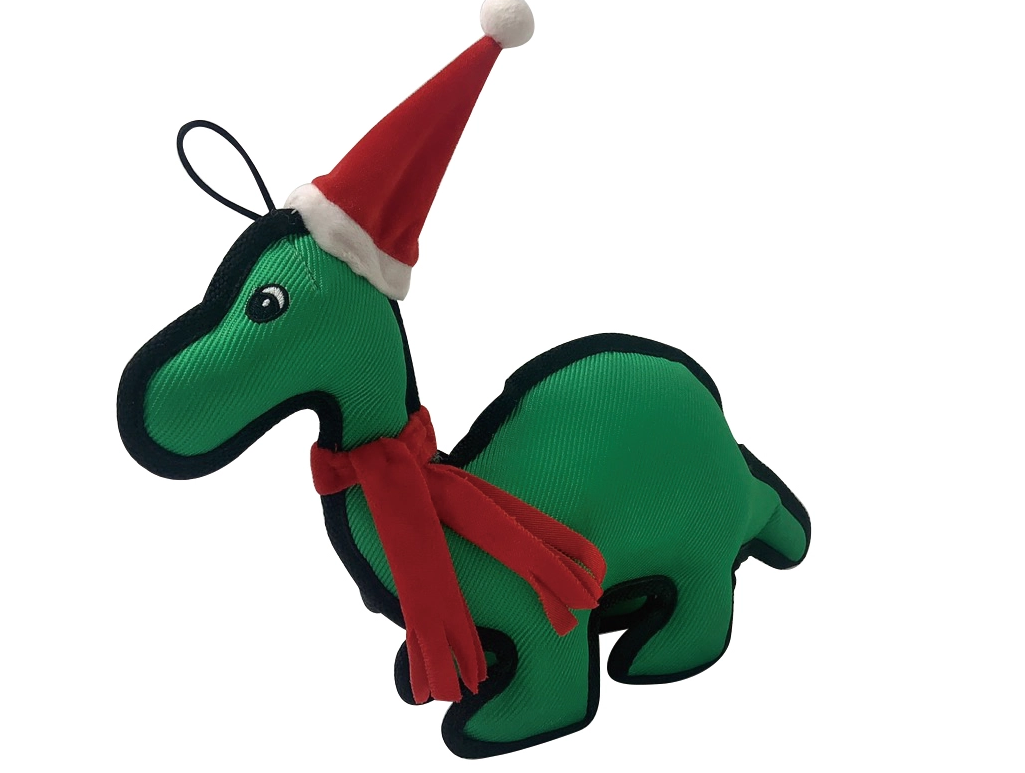 Party pets - Christmas Dinosaur 40 cm - (88203) - Kjæledyr og utstyr