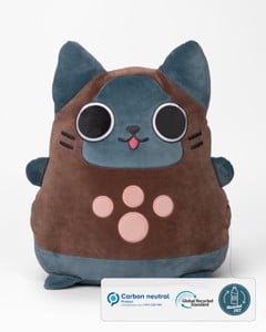 Monster Hunter Oversized Plush "Palico" Smoosh"Chocolate Ver."