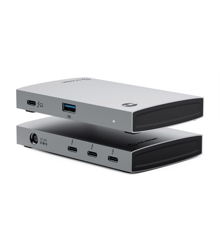 Alogic - Thunderbolt 4 BLAZE Compact Hub Triple Thunderbolt Outputs