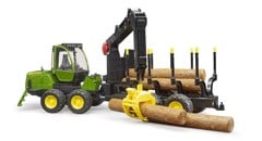 Bruder - John Deere - Forwarder forestry machine (02133)