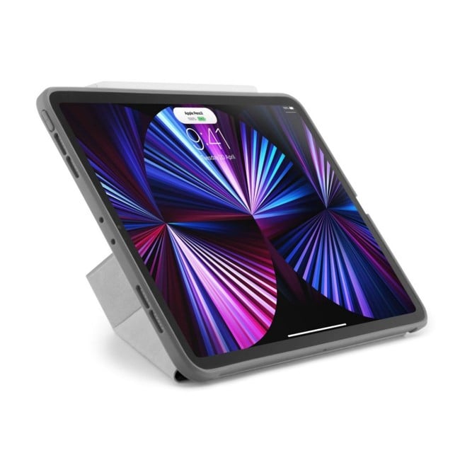 Pipetto -  iPad Pro 11" (2021) Origami No1 Case (Color: Dark Gray)