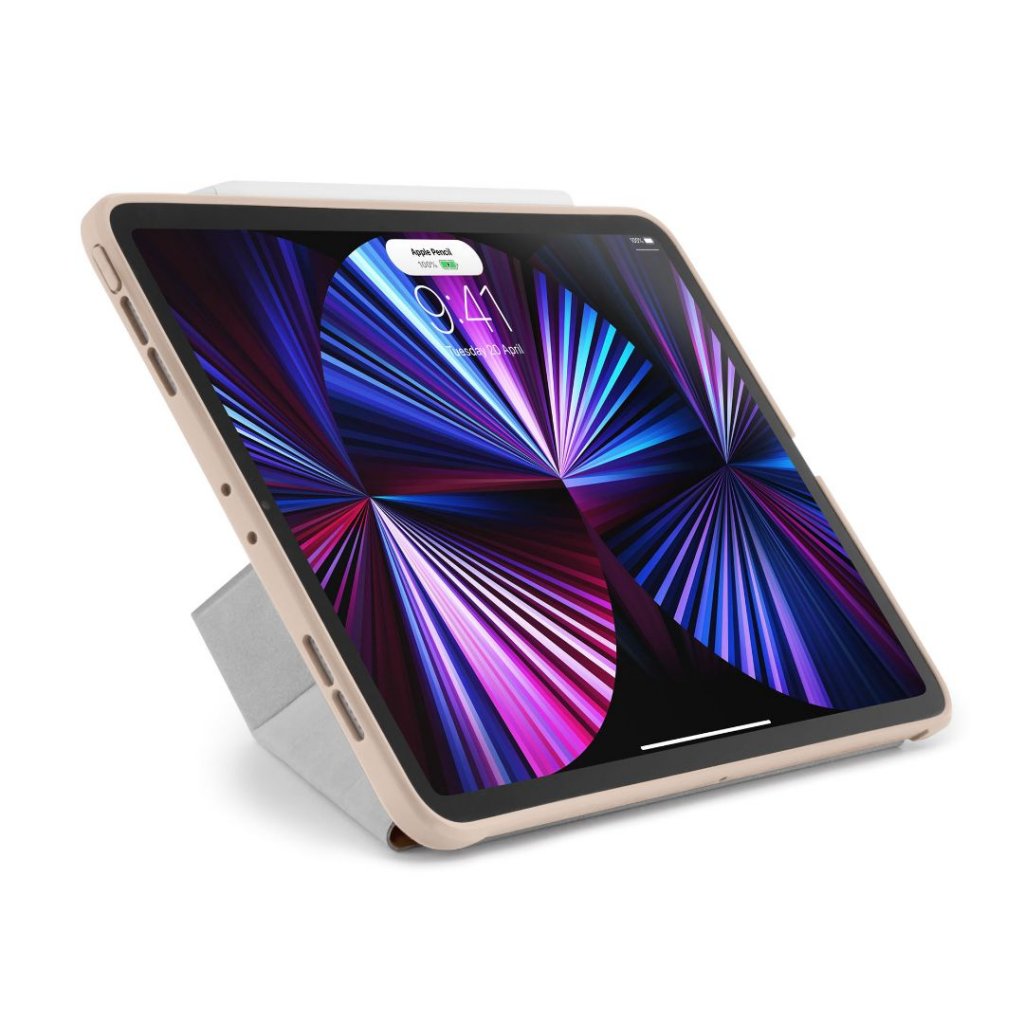 Pipetto - iPad Pro 11" (2021) Origami No1 Case (Color: Dusty Pink) - Elektronikk