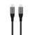 Alogic - Ultra USB-C to USB-C cable 5A/480Mbps - Space Grey (Length: 30 cm) thumbnail-4