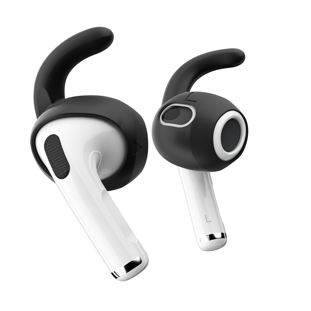 KeyBudz - EarBuddyz - Ear Hooks for Airpods 3 (Color: Black) - Elektronikk