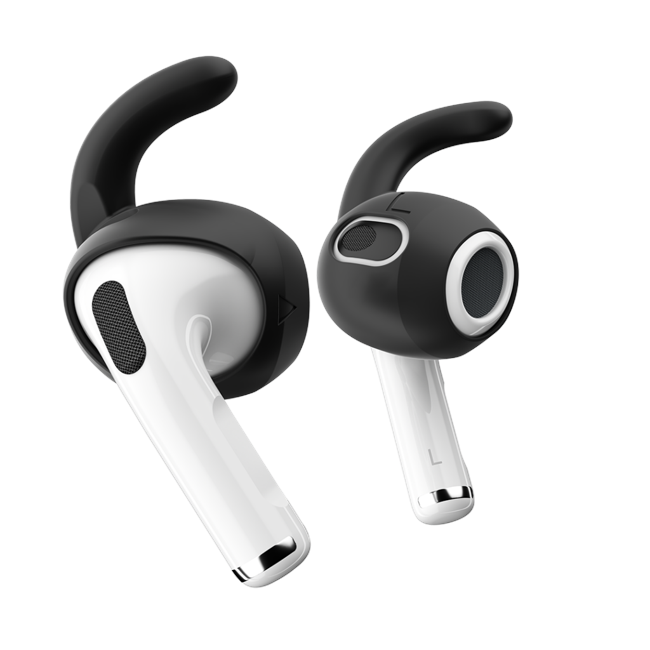 KeyBudz - EarBuddyz - Ear Hooks for Airpods 3 (Color: Black)