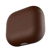 KeyBudz - PodSkinz Artisan Series Leather Case - Handcrafted Leather Case for your Airpods 3 (Color: Natural Brown) thumbnail-1