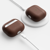 KeyBudz - PodSkinz Artisan Series Leather Case - Handcrafted Leather Case for your Airpods 3 (Color: Natural Brown) thumbnail-3