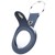 Keybudz -  Leather Keyring for AirTag (Color: Cobalt Blue) thumbnail-3