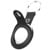 Keybudz -  Leather Keyring for AirTag 2-pack (Color: Black) thumbnail-2