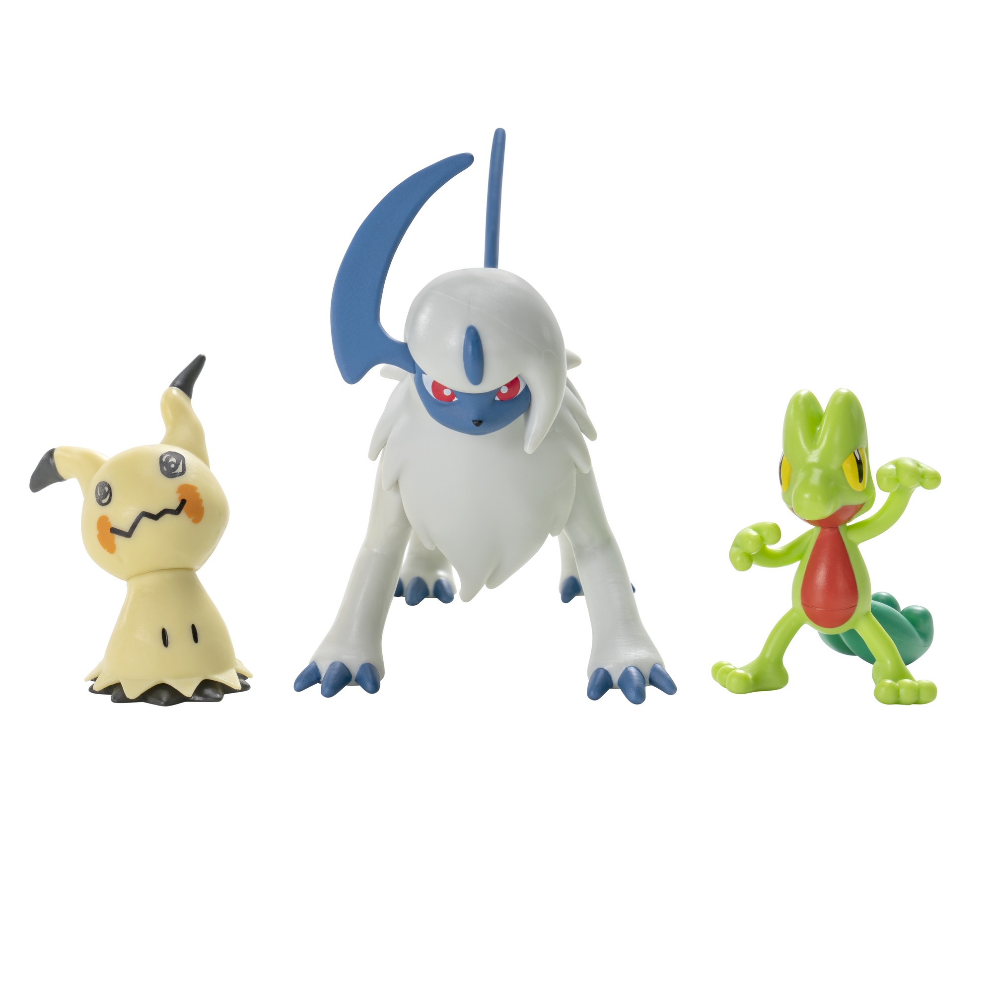 Pokemon - Battle Figure 3-pack - Treecko, Mimikyu, Absol - (95155-12)