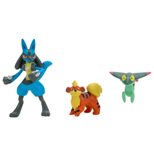 Pokemon - Battle Figur 3-Pakke- Dreepy, Growlithe, Lucario