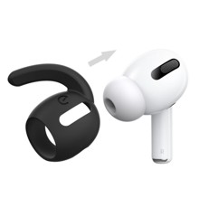 Keybudz - Ear Hooks for Airpods Pro (Color: Black)
