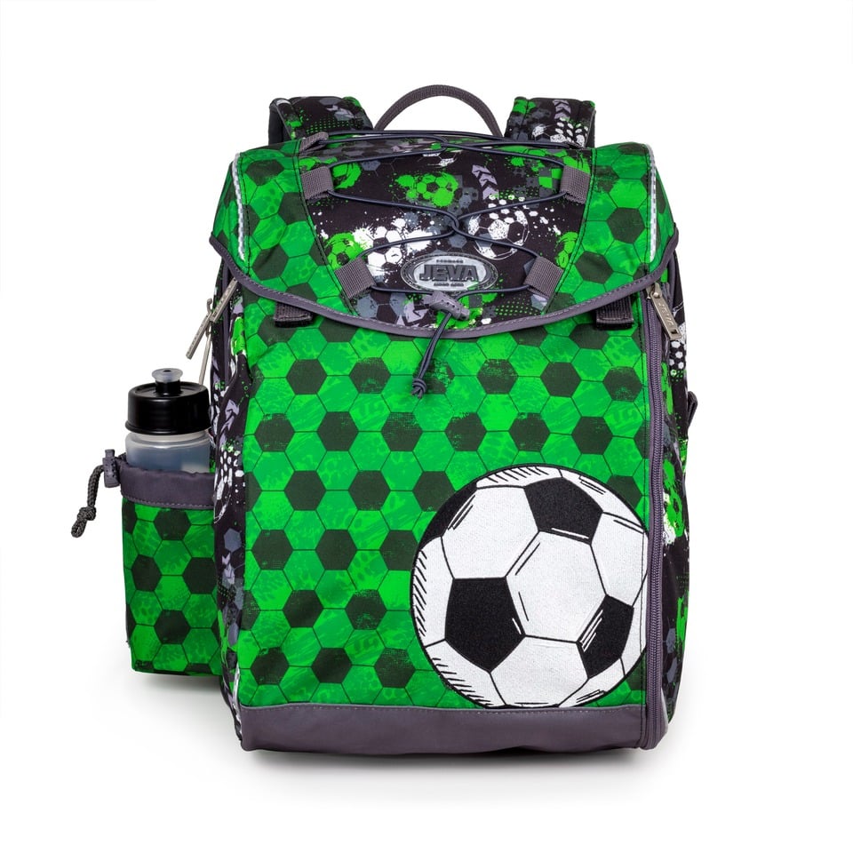 JEVA - Schoolbag (21 + 11 L) - Intermediate - All Ball (308-73) - Leker