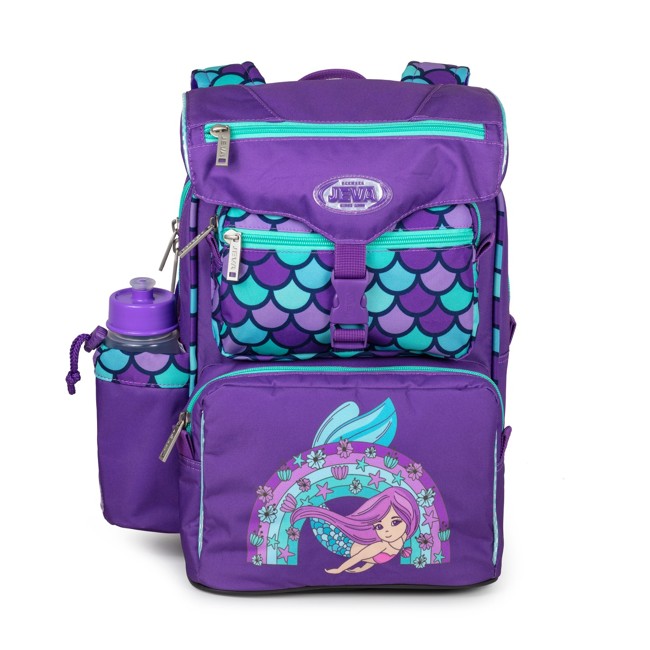 JEVA - Schoolbag (16 + 8 L) - Beginners - Rainbow Mermaid (313-72)