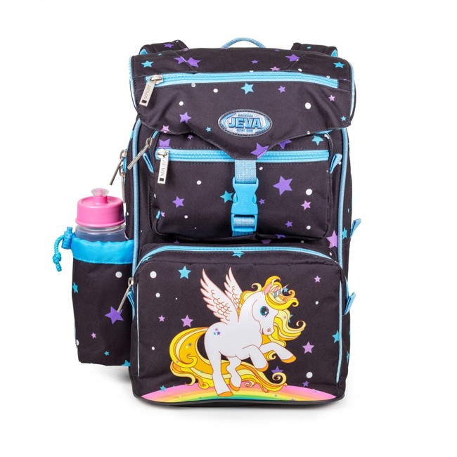 JEVA - Schoolbag (16 + 8 L) - Beginners - Golden Unicorn ( 313-74)
