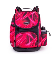 JEVA - U-Turn Schoolbag (18+9 L) - Pink Lightning (401-96)
