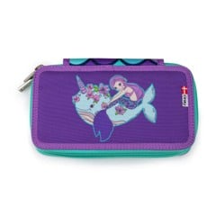 JEVA - Pencil Case TwoZip - Rainbow Mermaid (8865-72)