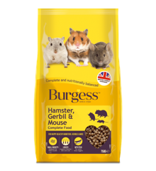 Burgess - Hamster, Gerbil & Mouse Nuggets - 750 g (40028)