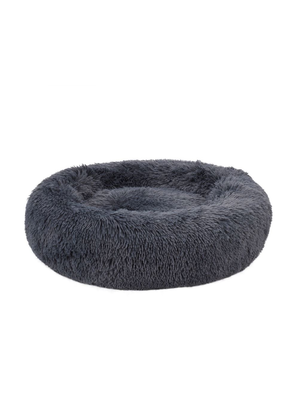 Fluffy - Hundeseng - Koksgrå - 60cm