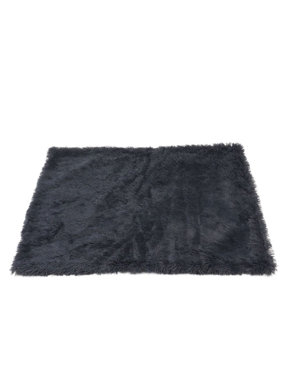 Fluffy - Sofa blanket Anthracite 100x70cm - (697271866475) - Kjæledyr og utstyr