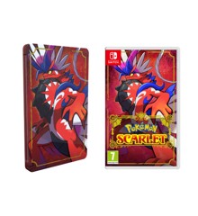 Pokemon Scarlet + Steelbook Cover