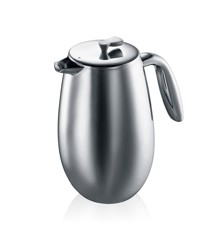 Bodum - COLUMBIA French press Stainless Steel - 8 cup, 1 L - Crome