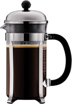 Bodum - CHAMBORD French Press 8 Cup, 1L - Crome