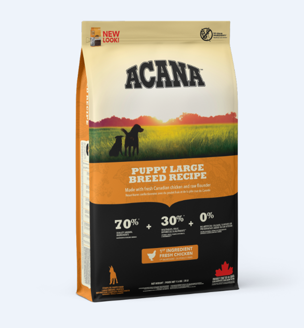 Acana - Puppy Large Breed Recipe - Hundefoder - 11,4 Kg