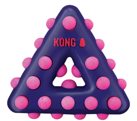 Kong - Dotz Triangle 15cm - (KONGTDD13E) - Kjæledyr og utstyr