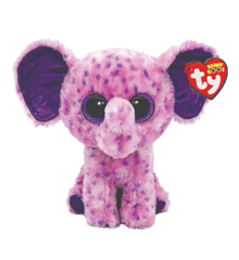 TY Plush - Beanie Boos - Eva the Purple Elephant (Regular) (TY36386)