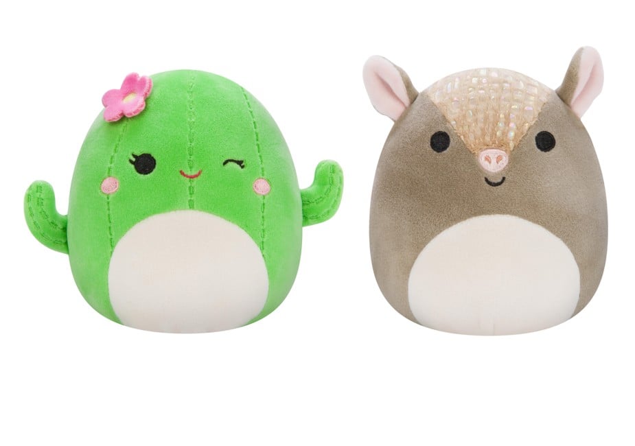 Squishmallows - Flip a Mallows 13 cm P9 - Cactus & Armadillo