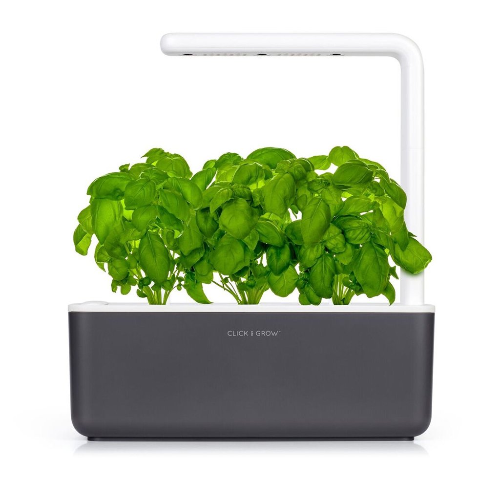 Click and Grow - Smart Garden 3 Start kit (Color: Dark Gray) (SGS8UNI) - Hjemme og kjøkken