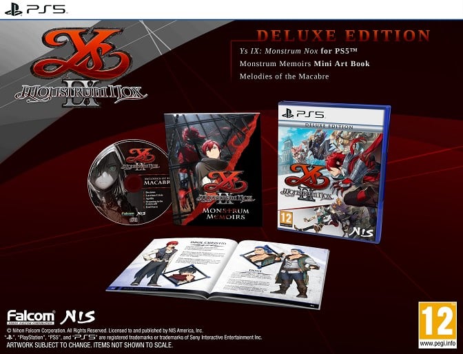 Ys IX: Monstrum Nox (Deluxe Edition) - Videospill og konsoller